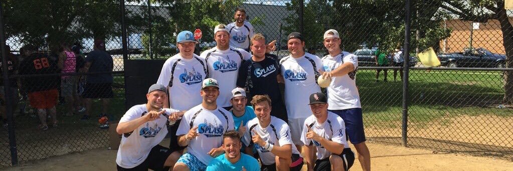 Splash Softball banner