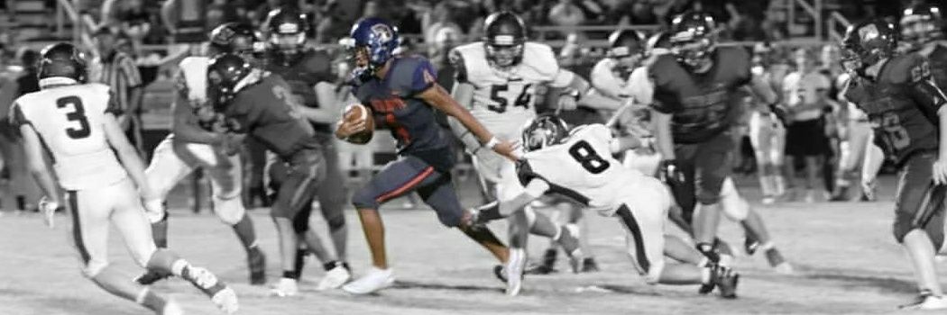Poston Butte Bronco Football's banner