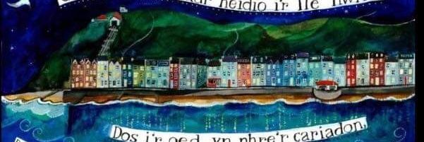 Côr Merched Ger y lli banner