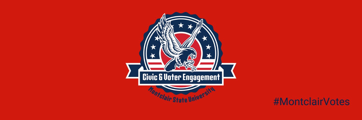 Montclair State U Civic & Voter Engagement banner