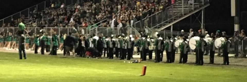 Columbia Drumline banner