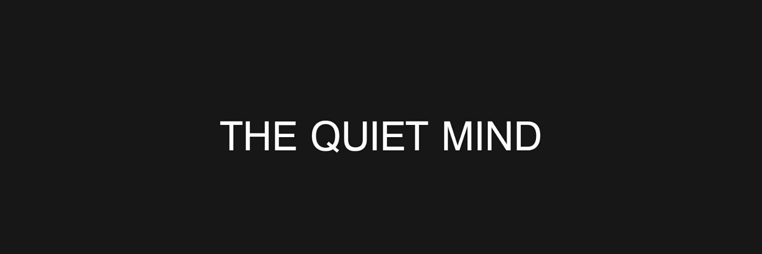 The_Quiet_Mind's profile banner image