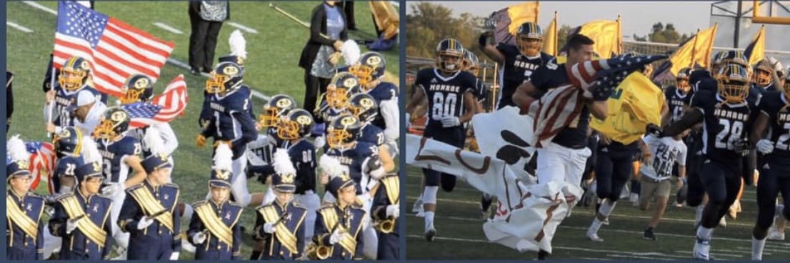 Monroe Football banner