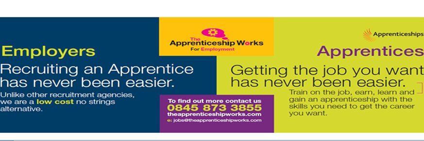 Apprenticeship Works banner