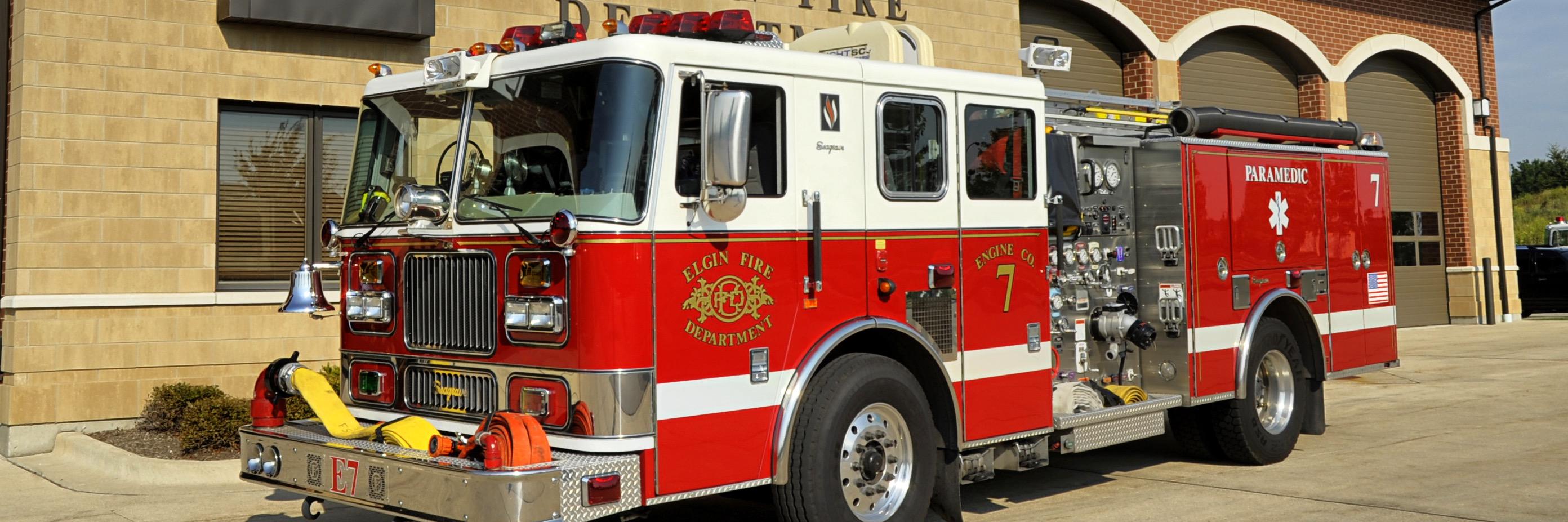 Elgin, IL Fire Dept. banner