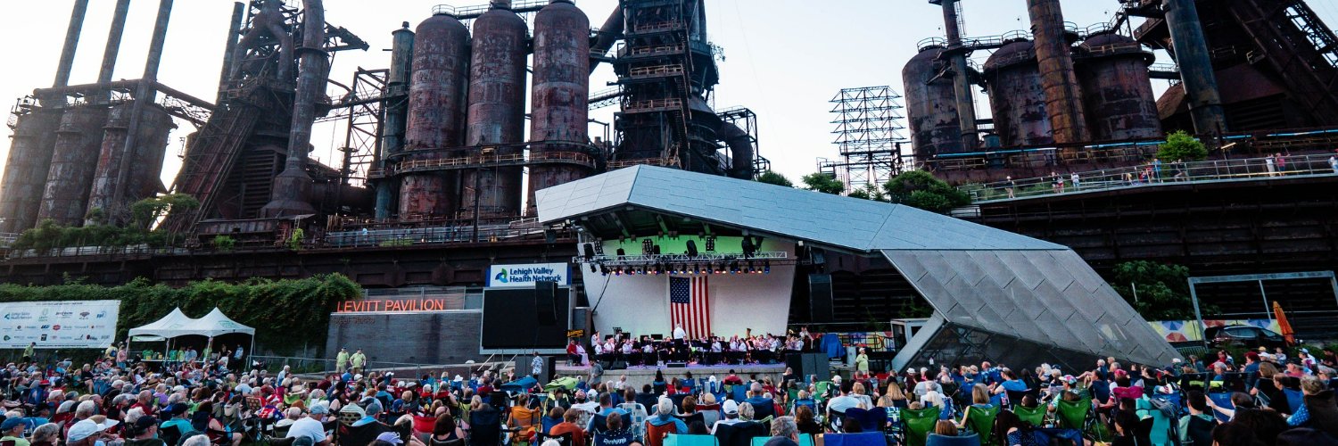 Levitt SteelStacks banner