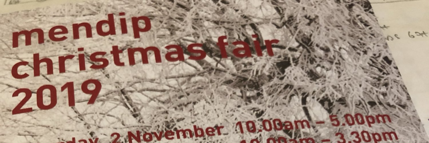 Mendip ChristmasFair banner