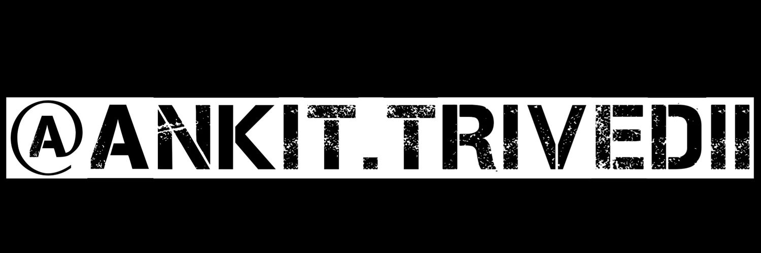 ankittrivediii's profile banner image