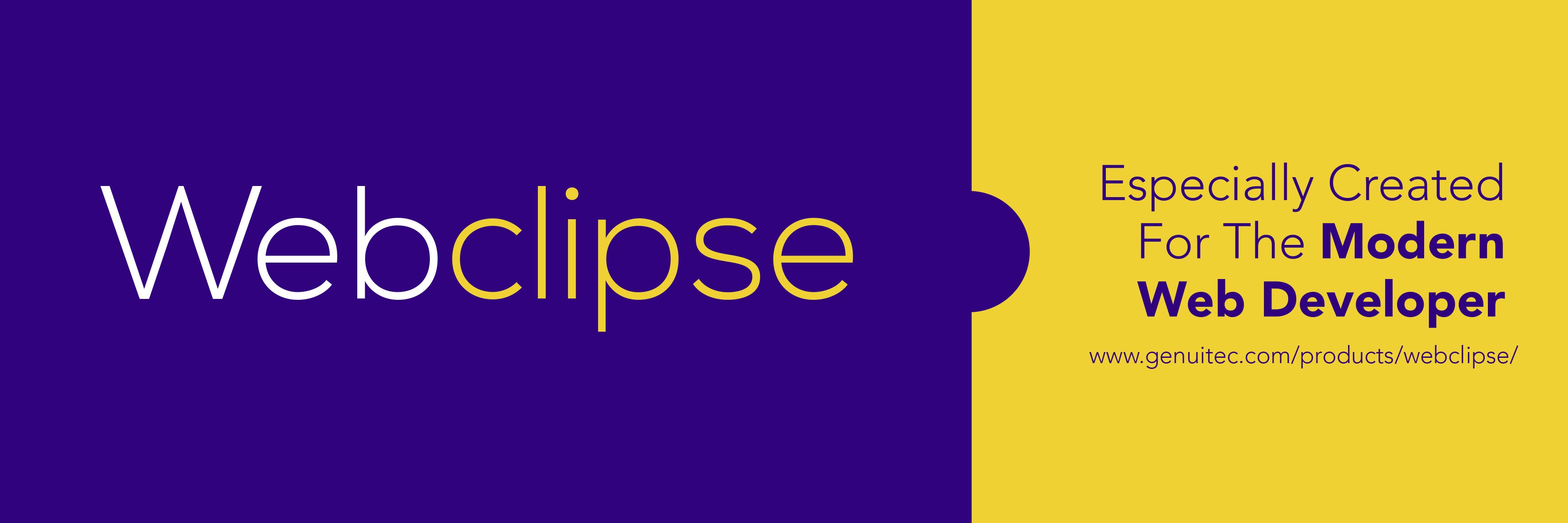 Webclipse banner