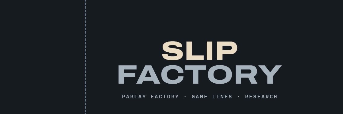 SlipFactoryHQ's profile banner image