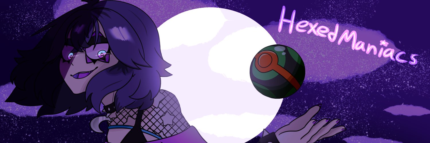 HexedManiacs 💜 CEO of Ghost Types banner