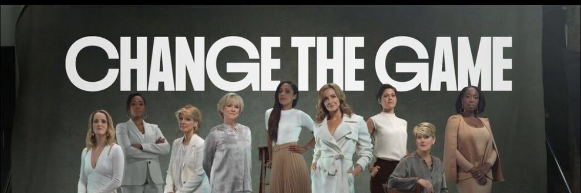 Gabby Logan's banner