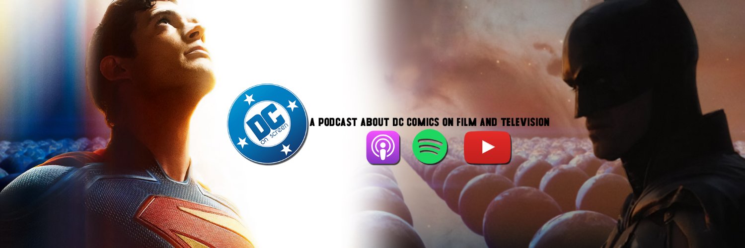 DC on SCREEN | DC Studios Podcast banner