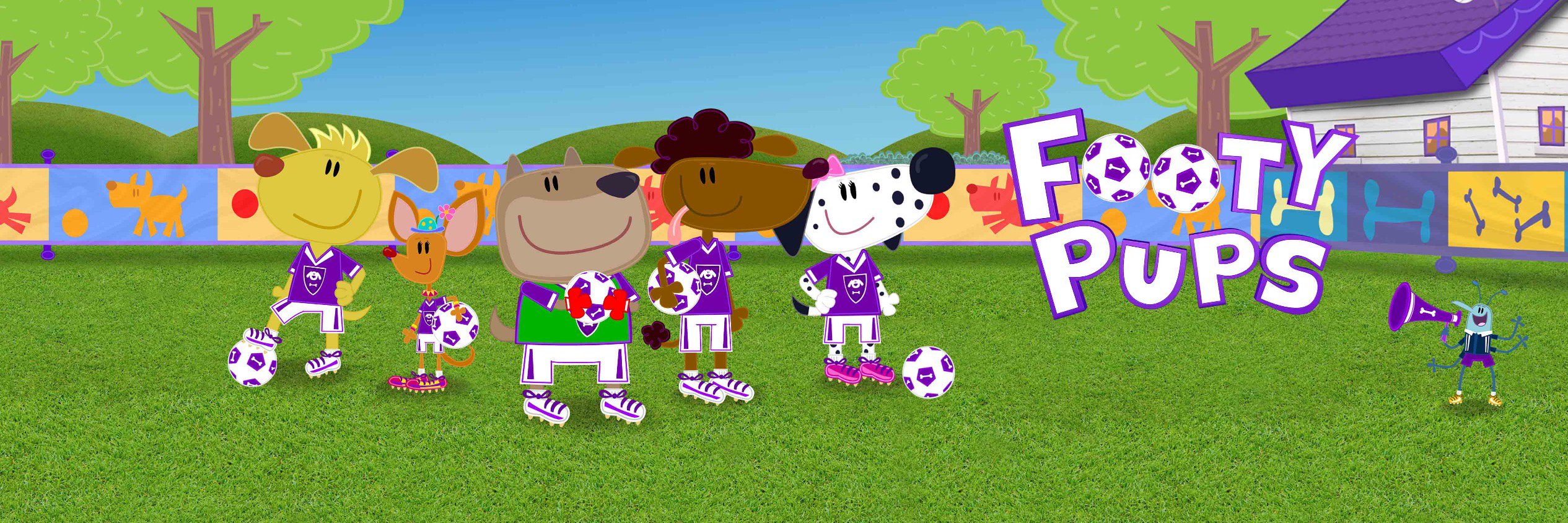 Footy Pups banner