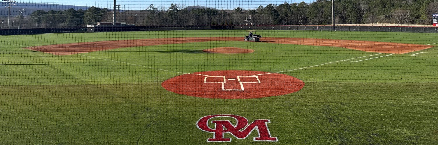 Oak Mountain Baseball's banner