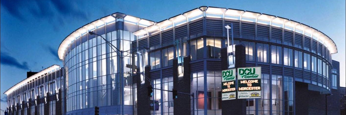 DCU Center's banner