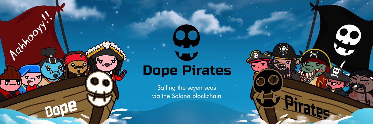 Dope Pirates 🏴‍☠️ banner