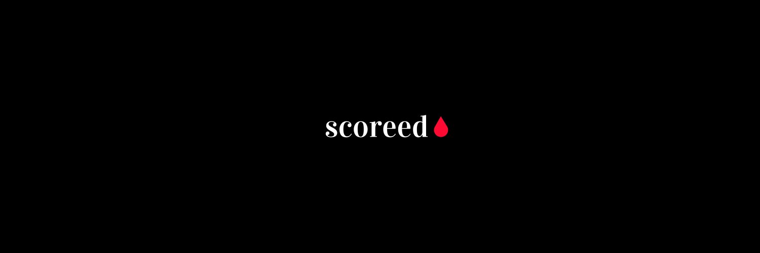 Scoreed🩸 banner