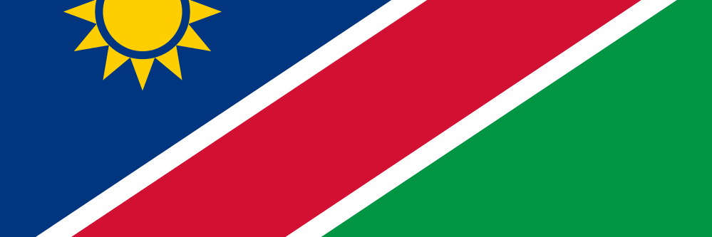 Namibia Foreign Ministry banner