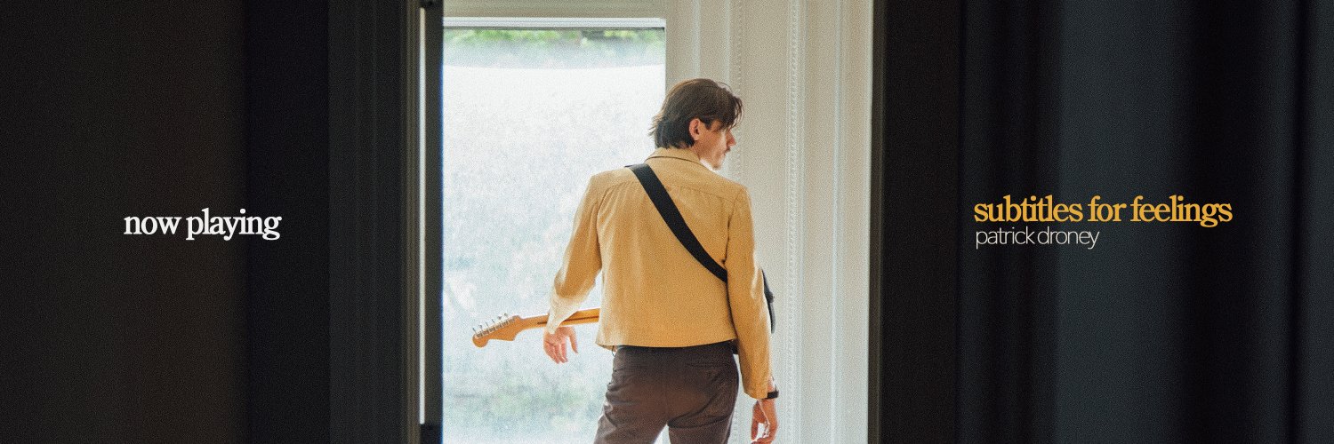 Patrick Droney banner