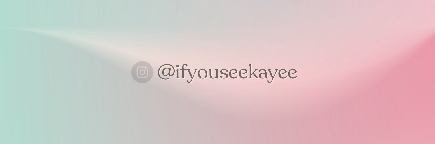 Ifyouseekayee's profile banner image