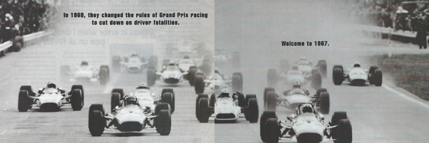 Man upon the ridings of the Net banner