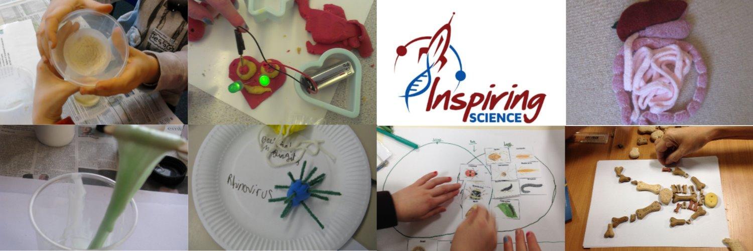 Inspiring Science 🔬🧪🧲🪴🐝 banner