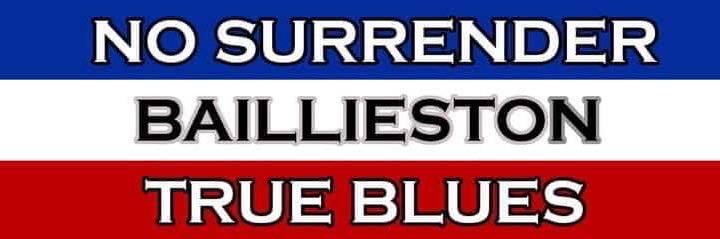 Baillieston True Blues banner