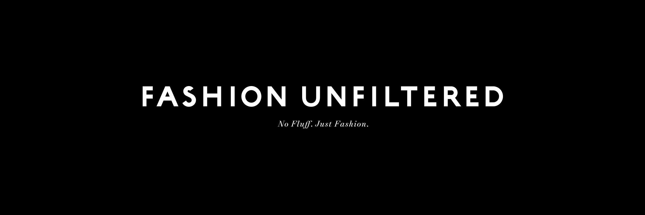 Fashion Unfiltered banner