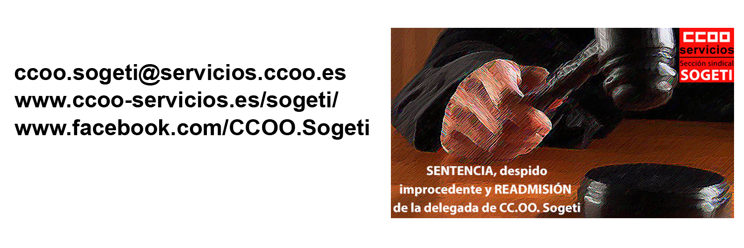 CCOO Sogeti banner