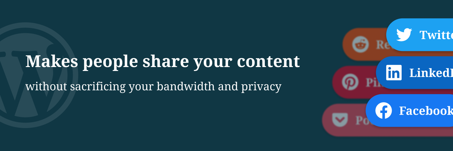 Nobs — Share Buttons ⓦ banner