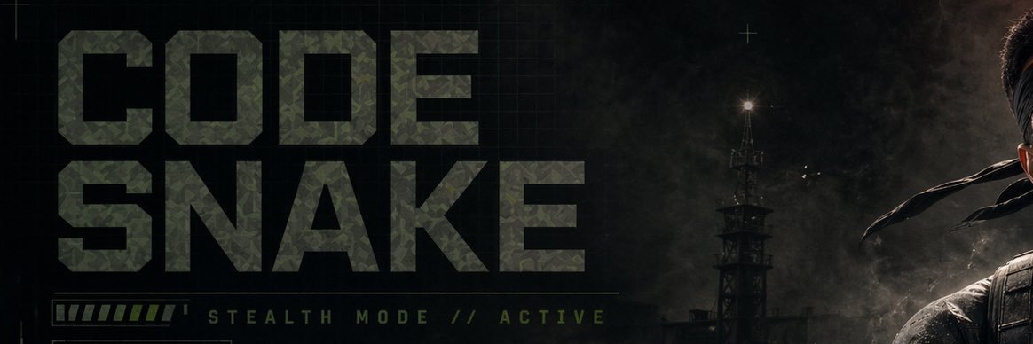 codeSnake's profile banner image