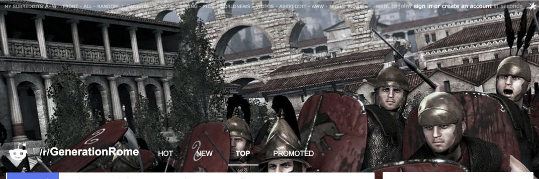 GenerationRome's profile banner image