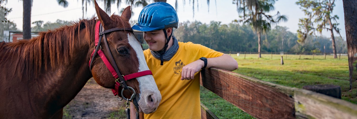 Prospect Riding Center, a 501(c)3 nonprofit banner