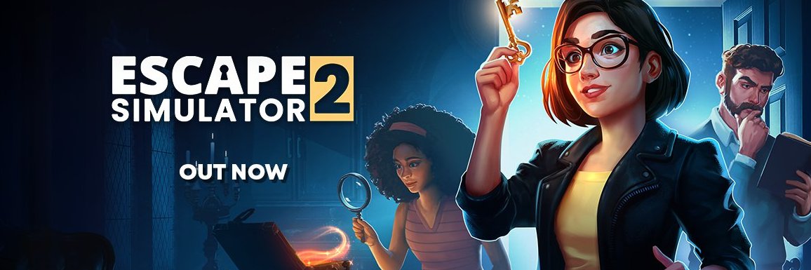 ESCAPE SIMULATOR by Pine Studio 🔍 banner