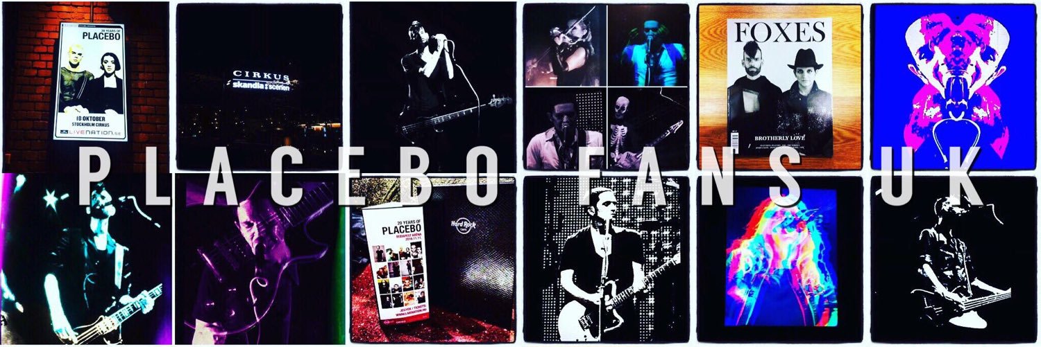 PLACEBO FANS UK banner