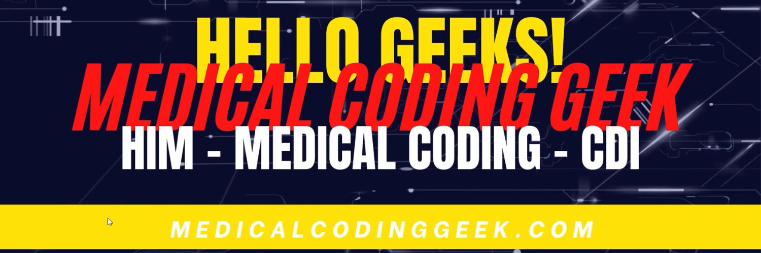 medcodinggeek's profile banner image