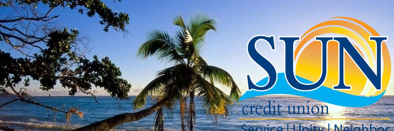 SUN Credit Union banner