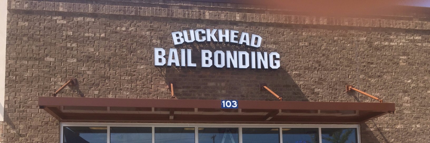Buckhead Bail Bond banner