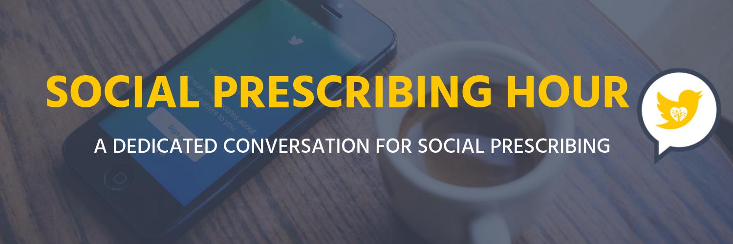 #SocialPrescribingHour banner
