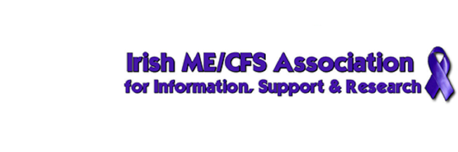 Irish ME/CFS Association's banner