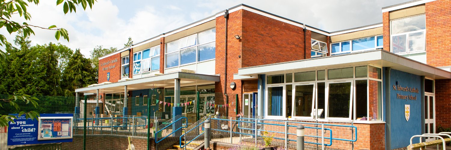 St. Edward's Catholic Primary School banner