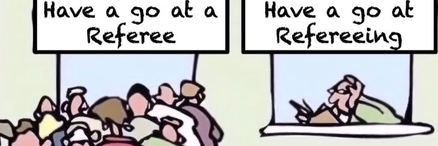 Gaelic games referee banner