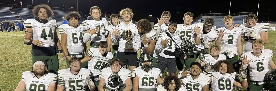 Canyon Lake Football banner