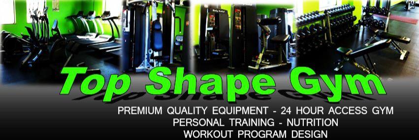 Top Shape Gym banner