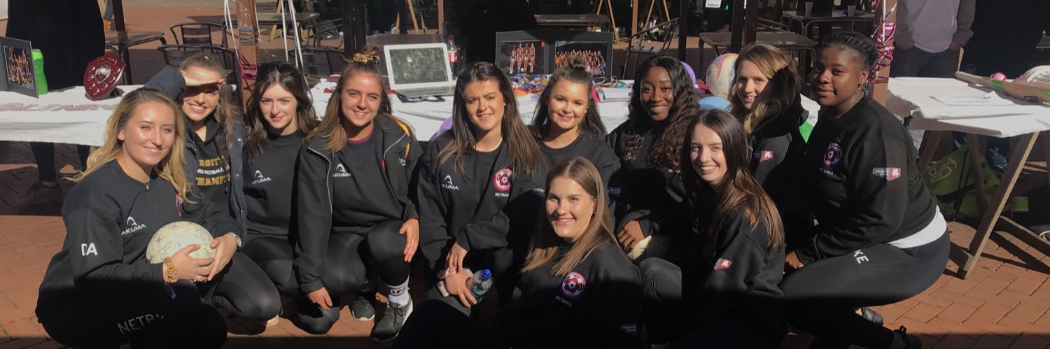 UoN Netball 2020/2021 banner