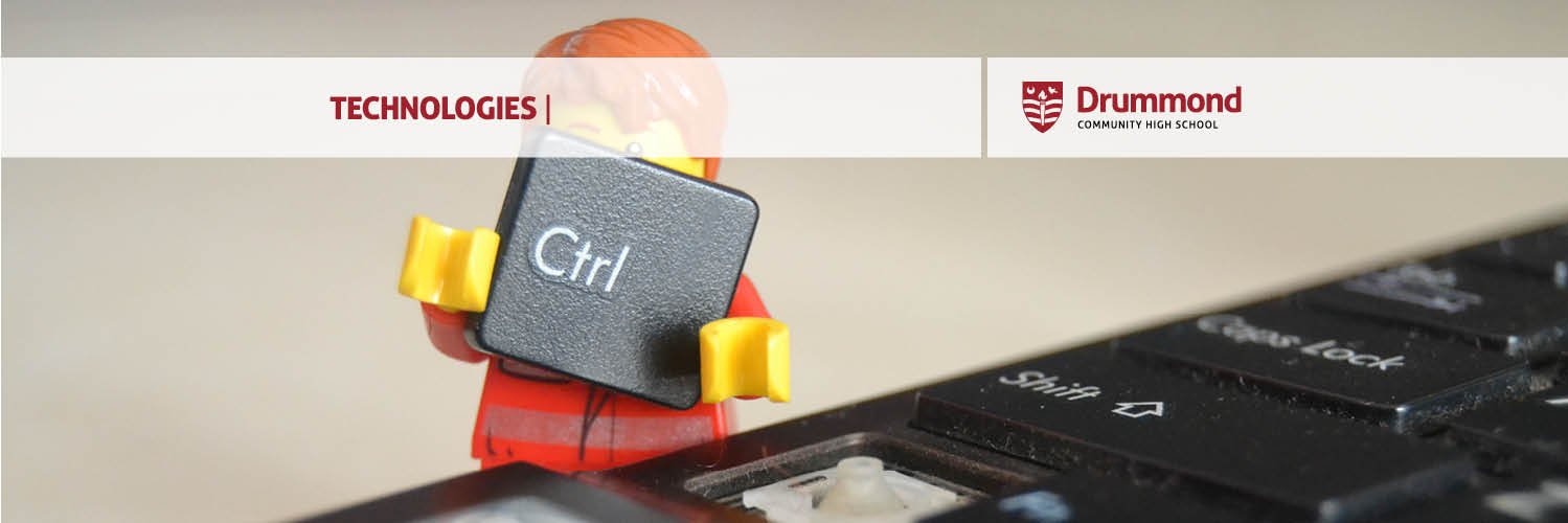 Drummond Tech Dept banner