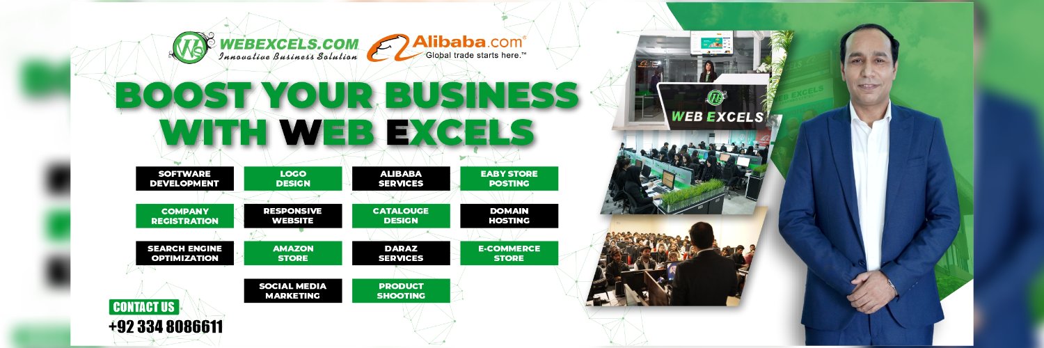 web_excels's profile banner image