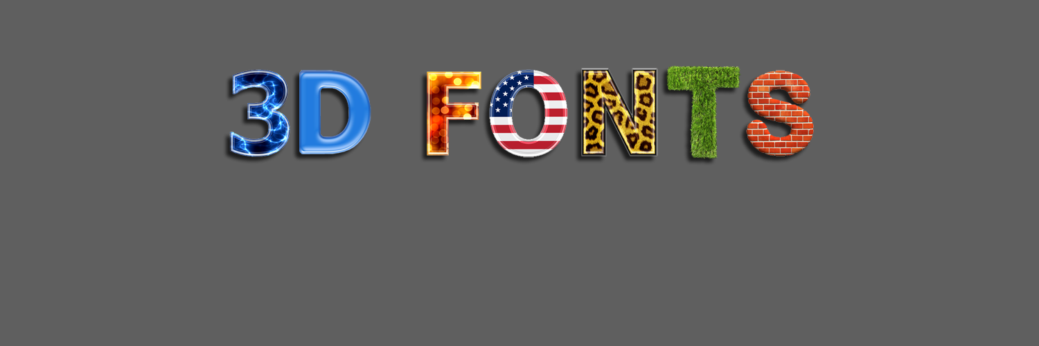 3DFONTS's profile banner image