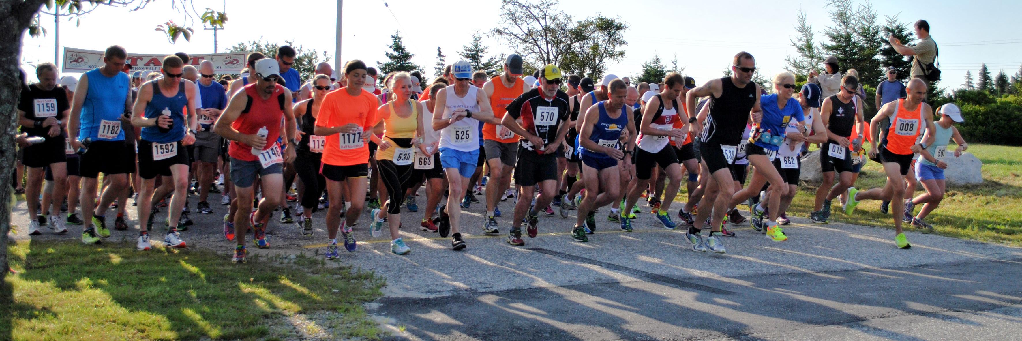 Nova Scotia Marathon banner